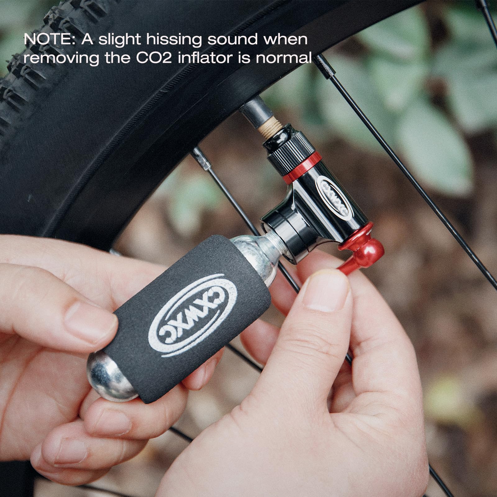 Amazon.com : CO2 Inflator Kit with 4 x16g CO2 Cartridges - Presta